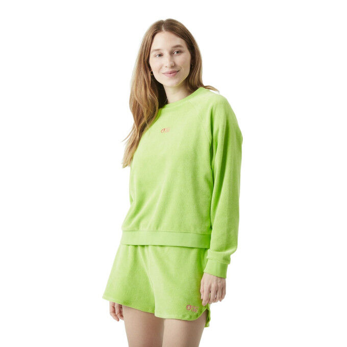 Sudadera CARRELLA CREW para mujer: comodidad y suavidad en algodón orgánico