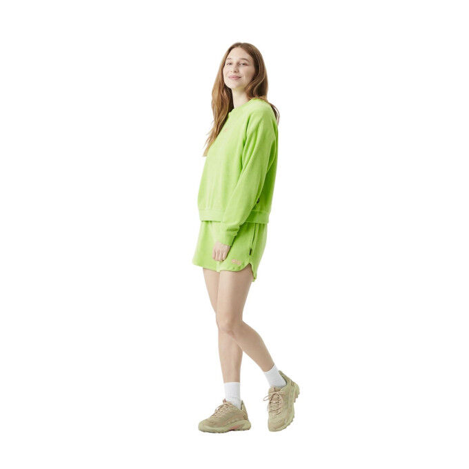 Felpa da donna CARRELLA CREW: comfort e morbidezza in cotone biologico
