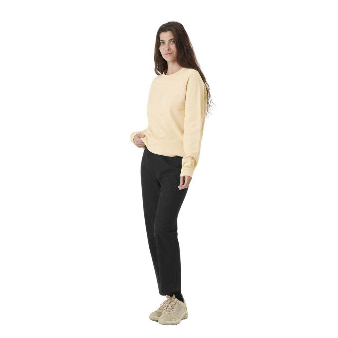 HAMPY CREW: soft and natural women's crew neck sweatshirt