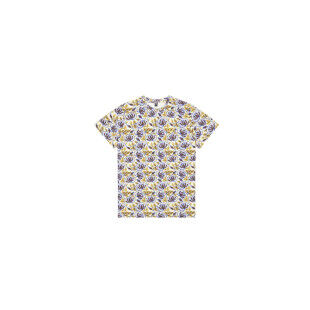 AULDEN PRINTED women's T-shirt: eco-friendly elegance in organic cotton