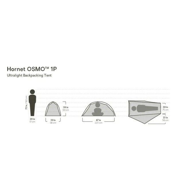 Nemo HORNET OSMO 1P Zelt