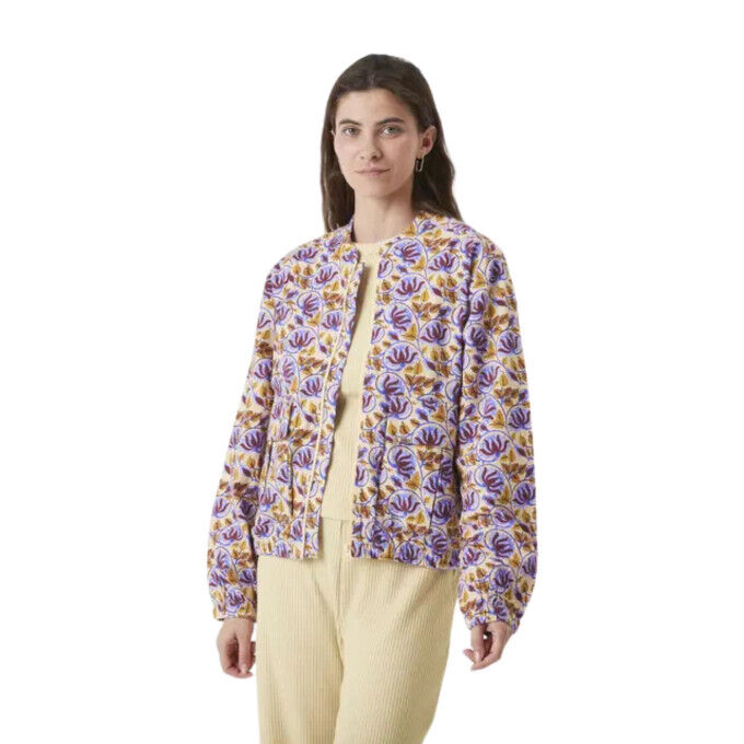 SERENATA PRINTED women's jacket: a chic and springtime bomber jacket SERENATA PRINTED women's jacket: a chic and springtime bomber jacket