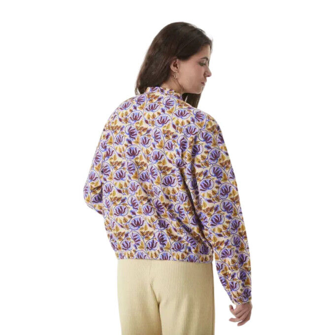 SERENATA PRINTED women's jacket: a chic and springtime bomber jacket SERENATA PRINTED women's jacket: a chic and springtime bomber jacket