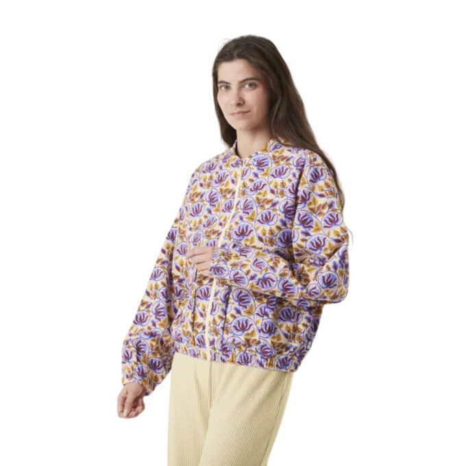 SERENATA PRINTED women's jacket: a chic and springtime bomber jacket SERENATA PRINTED women's jacket: a chic and springtime bomber jacket