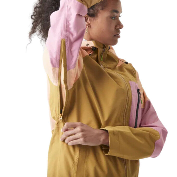 Giacca da trekking da donna ABSTRAL+ 2.5L: impermeabile, leggera e versatile