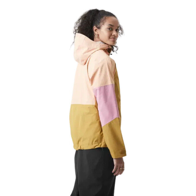 Chaqueta de senderismo para mujer ABSTRAL+ 2.5L: impermeable, ligera y versátil