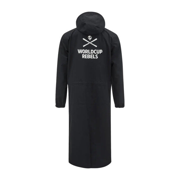 Head RACE RAIN COAT JUNIOR black raincoat