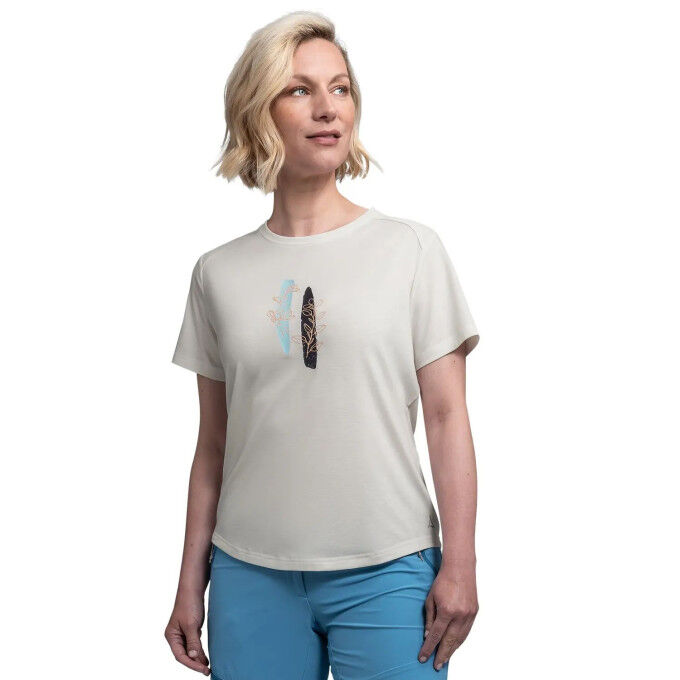 Shöffel Haberspitz Damen-T-Shirt L: schnell trocknend, bidirektionale Stretchfunktion