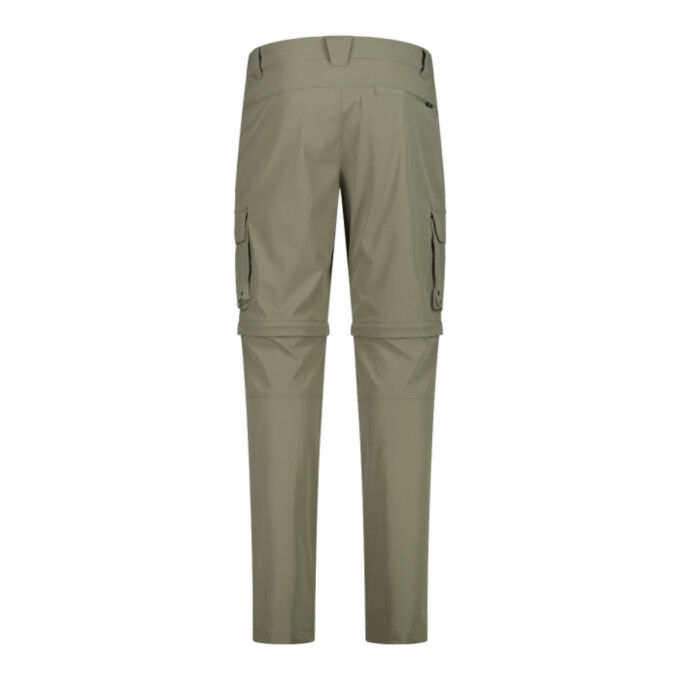 Pantalones de senderismo elásticos 2 en 1: con cremallera, ligeros y prácticos