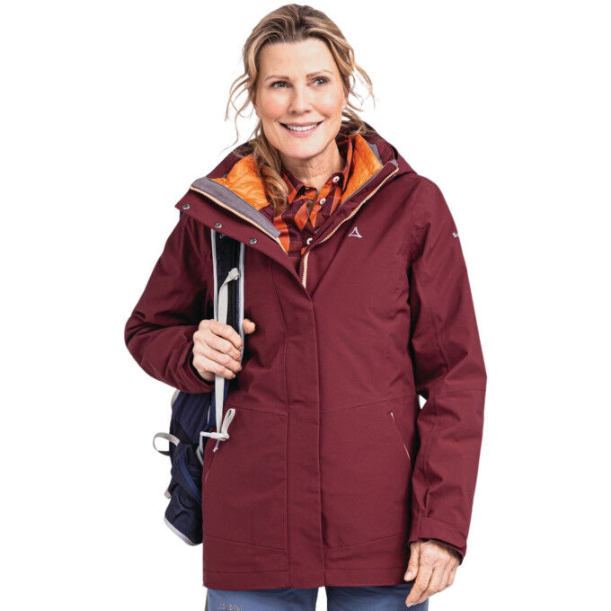 Auerspitz 3in1 Outdoorjacke Damen Schöffel AUERSPITZ Damen: Die