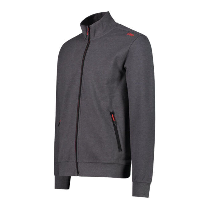 Sweat zippé homme CMP : confort extensible et style sportswear