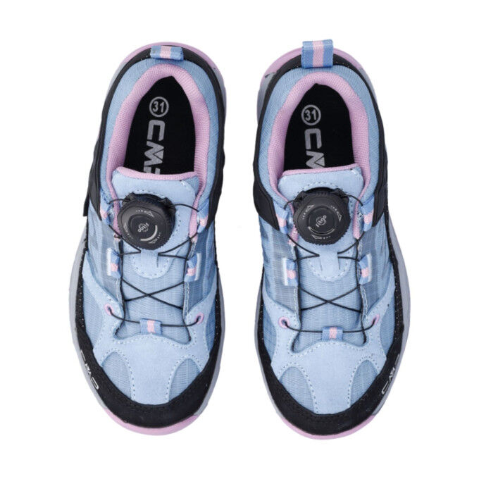 Kiruna FitGo Kids – Waterproof low-cut shoes with quick lacing