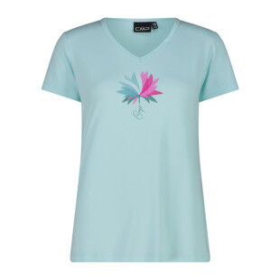 CMP women's technical T-shirt – Lightweight, breathable and nature-inspired print