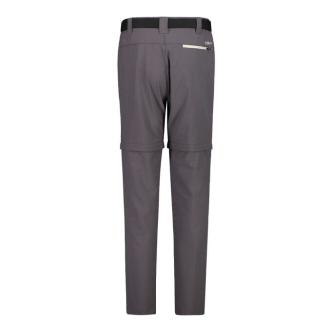 Pantaloni da trekking da donna con zip - Elastici, trasformabili in pantaloncini