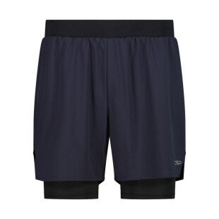 Short 2-en-1 homme Unlimitech – Léger, technique et respirant