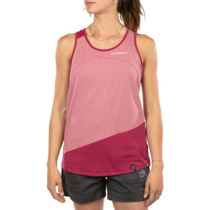 La Sportiva Charm: camiseta sin mangas de escalada para mujer, cómoda y elegante