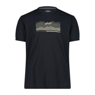 Men's adventure print T-shirt – Lightweight, breathable, and odor-resistant