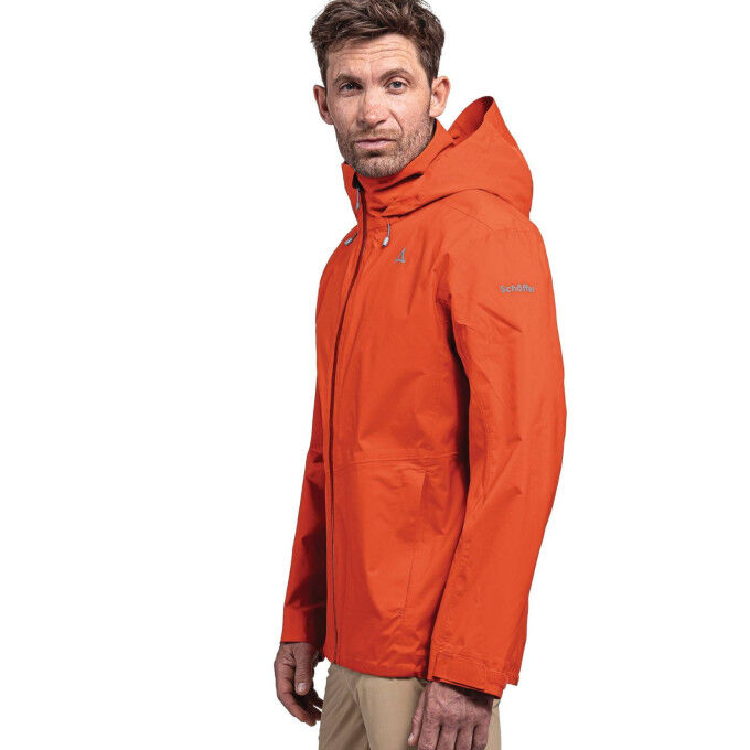 Aiplspitz M 2.5 L: Waterproof jacket for hiking in all weather conditions