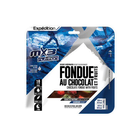 Chocolate fondue & crunchy fruits – Portable dessert