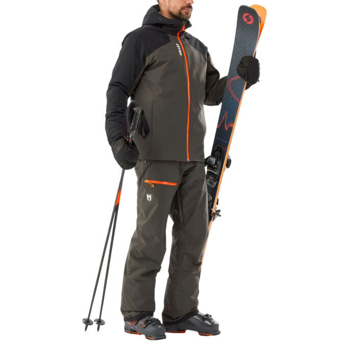 Pantalón de esquí para hombre ATNA PEAK III | DRYEDGE™, elástico, impermeable
