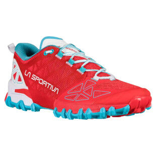 La Sportiva BUSHIDO II WOMAN Hibiscus Malibu Blue trail shoes