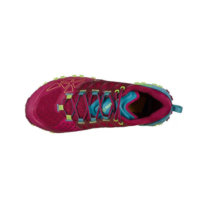 Zapatillas de trail running La Sportiva BUSHIDO II WOMAN Rojo ciruela/Topacio