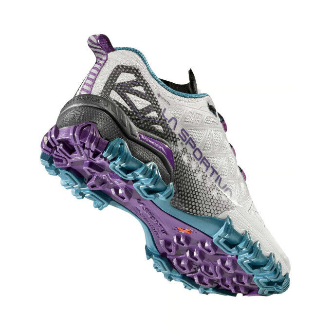 La Sportiva BUSHIDO II WOMAN GTX Trail Running Shoes Light Grey/Blueberry