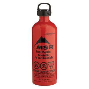 Bouteille de carburant MSR 591 ml : sécurité et robustesse pour vos réchauds