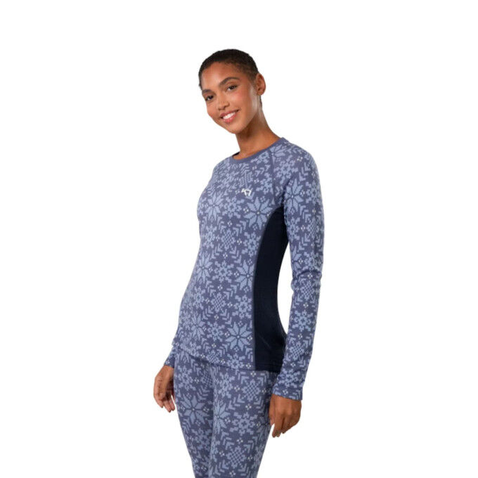 Kari Traa Edith LS sous-vêtement technique femme en laine mérinos - Main Image