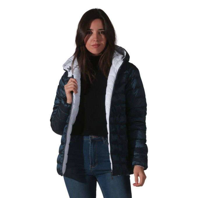 Chaqueta acolchada WAXX reversible BLOOM: dos estilos, una sola chaqueta
