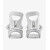 Fixations de snowboard Salomon SPELL WHITE