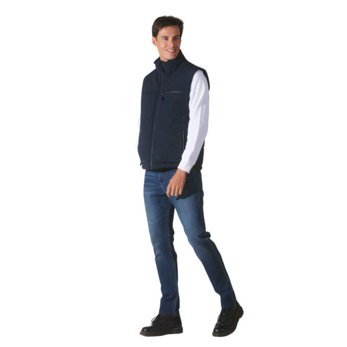 WAXX TWIN Sleeveless Down Jacket – Water-repellent, lightweight, and versatile