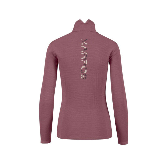 Pile Pizzocco Half Zip Donna – Pile caldo e traspirante
