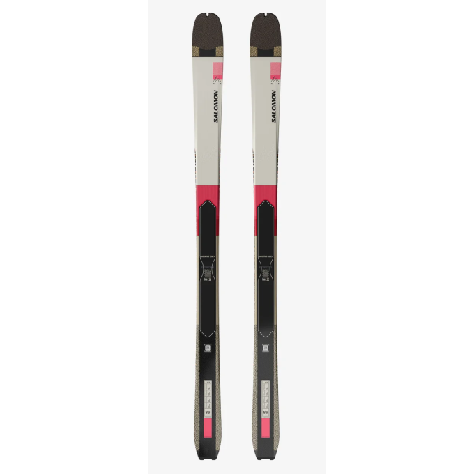 Salomon MTN 86 CARBON unisex touring skis + MTN 86 skins