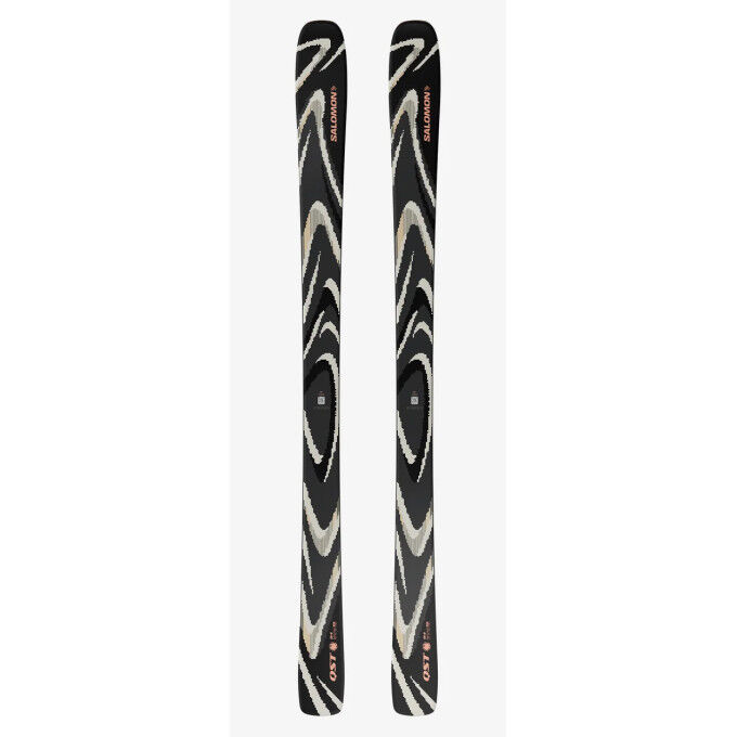 Pack de skis freeride Salomon QST 94 BLACK + fixations