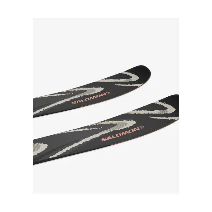 Pack de skis freeride Salomon QST 94 BLACK + fixations