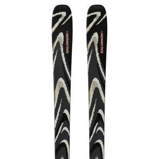 Salomon QST 94 BLACK Freeride-Skirucksack + Bindungen