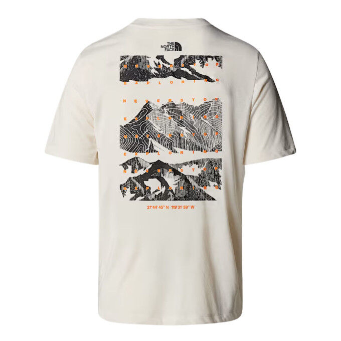 Foundation Mountains Faces: Schnell trocknendes Laufshirt für Herren