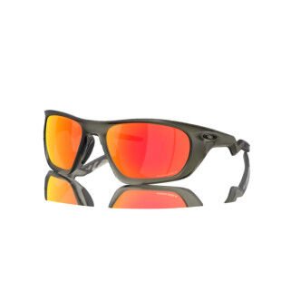 Lunettes Oakley Lateralis – Prizm Ruby & Monture Matte Olive Ink