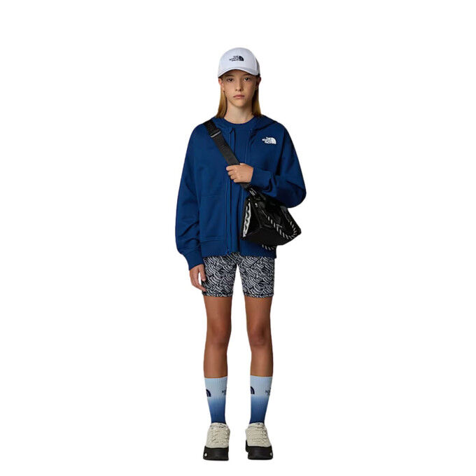 Oversized Full-Zip Hoodie for Girls: Softness and Style for Every Day