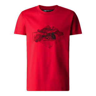 The North Face Topographic : T-shirt décontracté pour les aventuriers en herbe