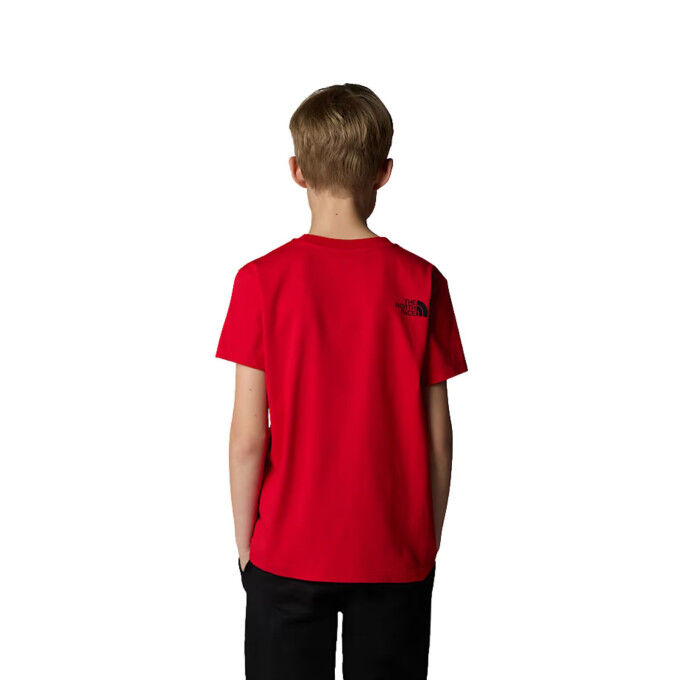 The North Face Topographic : T-shirt décontracté pour les aventuriers en herbe