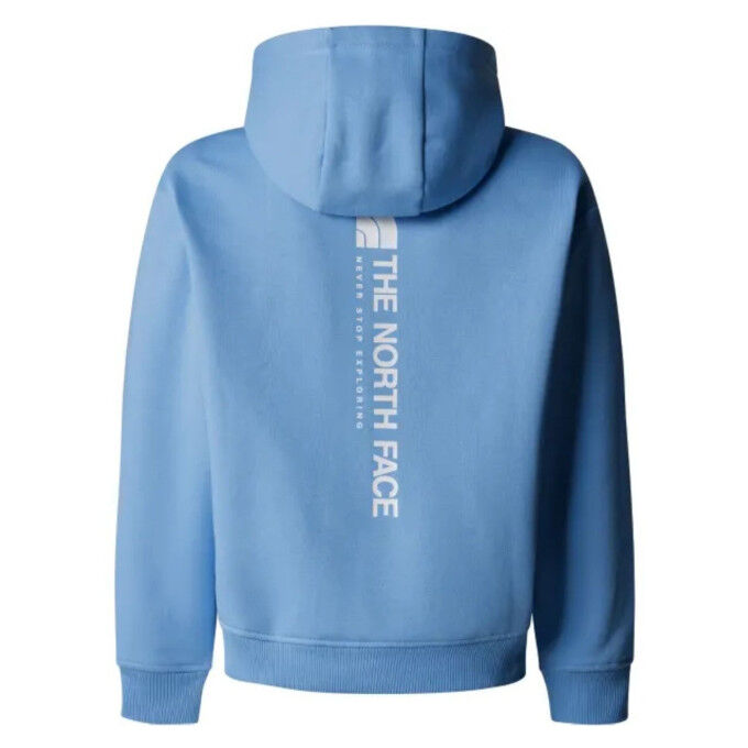 Felpa con cappuccio Vertical Graphic da bambina – Stile e comfort The North Face