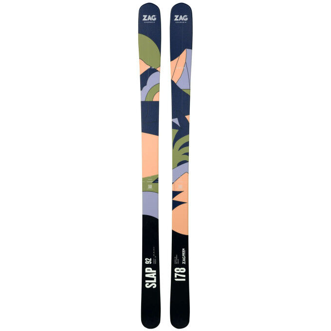 Ski-Set Zag Slap 92 + Bindungen – Freestyle & Vielseitigkeit