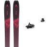 Set da sci BACKLAND 88 W di Atomic + attacchi : Colore - MAROON RED/GRE, Dimensioni dello sci - 162