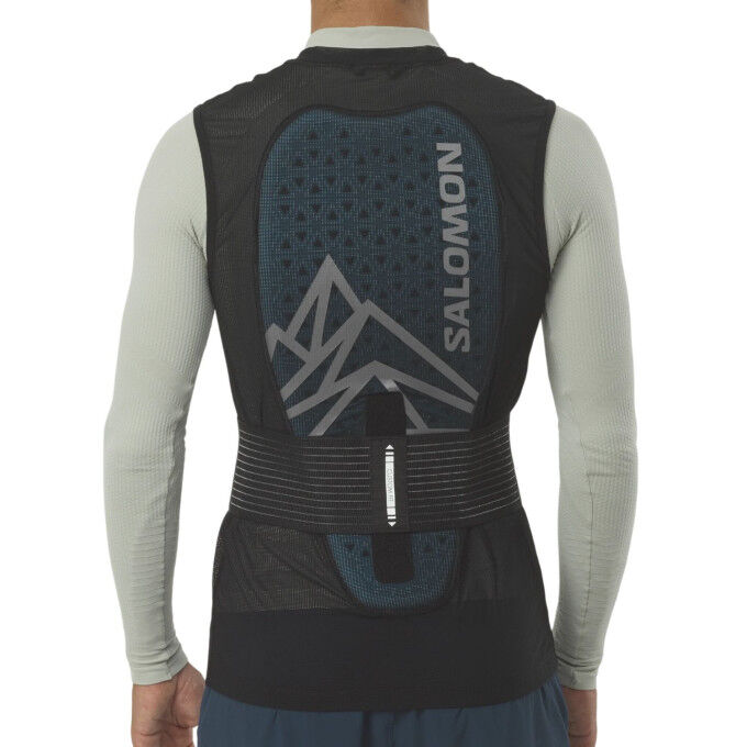 Salomon Flexcell Pro Vest – Atmungsaktiver, ergonomischer Rückenprotektor für Damen und Herren