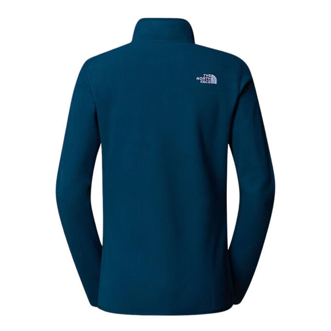 The North Face 100 Glacier Damen: Fleecejacke mit 1/4 Reißverschluss für Wanderungen und den Alltag