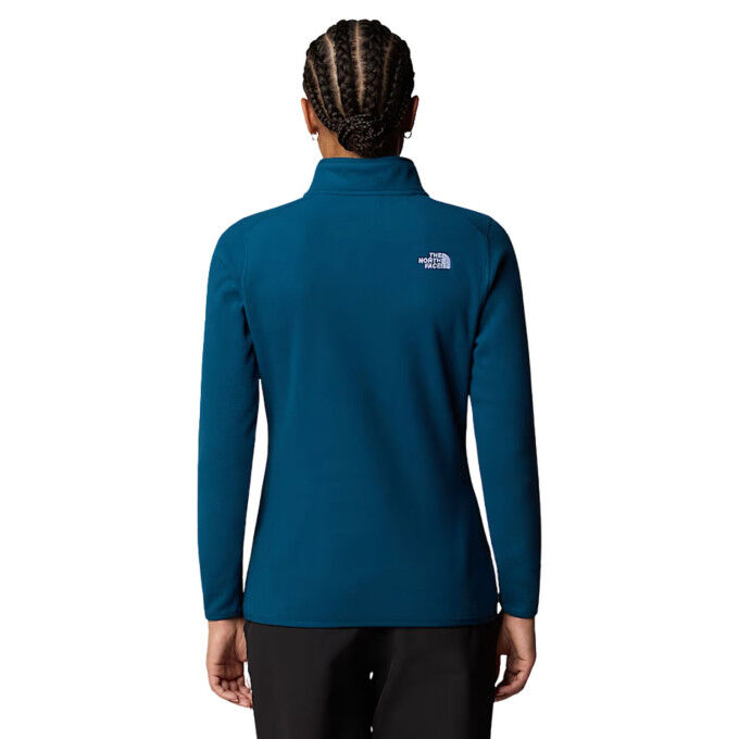 The North Face 100 Glacier Women's: 1/4 zip fleece for hiking and everyday wear