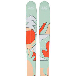 Zag SLAP 104 - Lightweight and Powerful Backcountry Ski