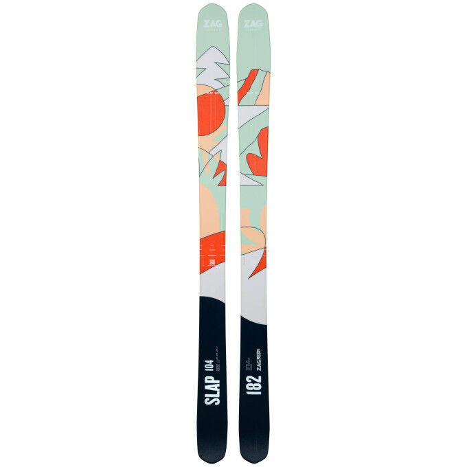 Zag SLAP 104 ski pack + bindings - Lightweight, Stable, Fun